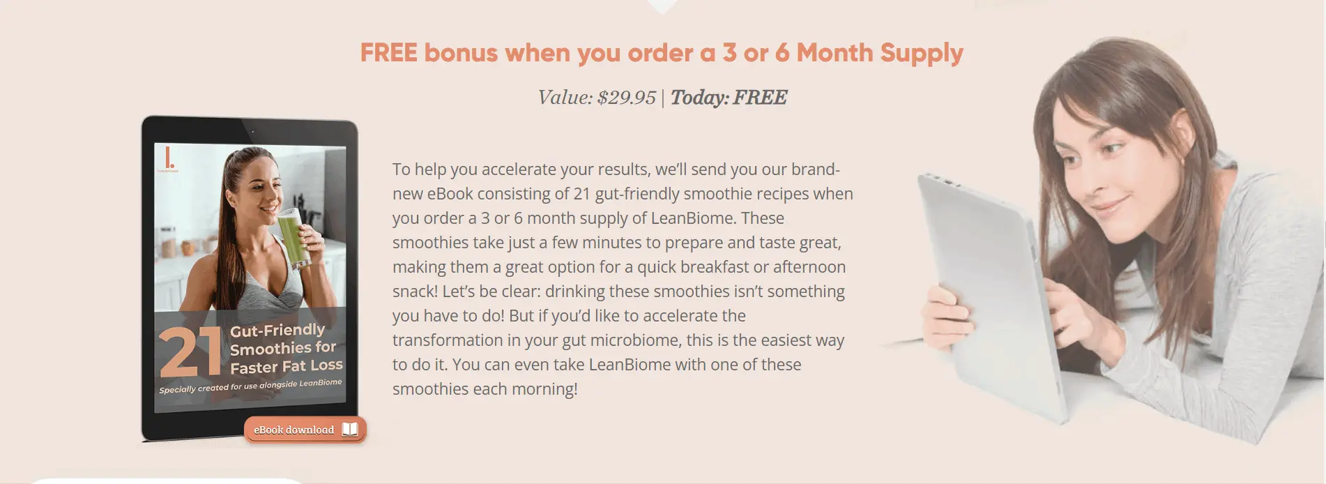 Leanbiome - Two Bonuses
