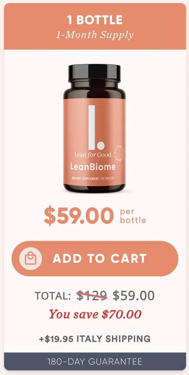 Leanbiome 1 Bottle